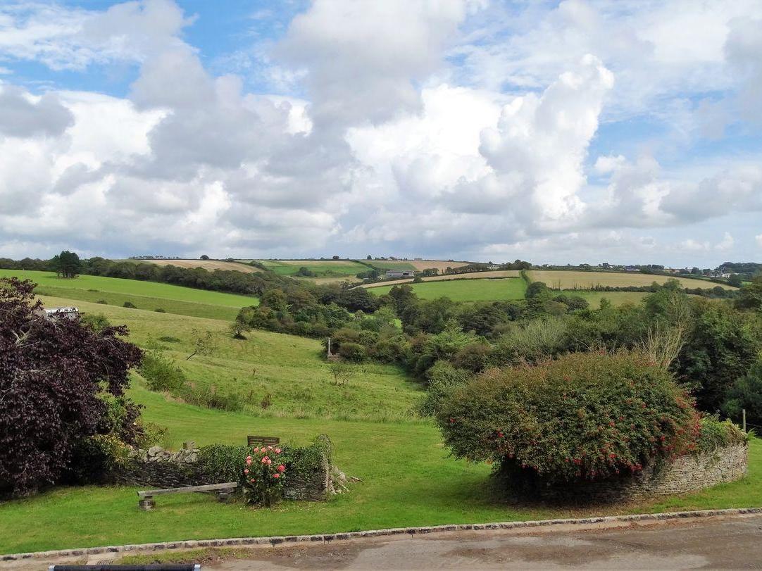 The Cider Barn At Home Farm Wembury Exterior photo