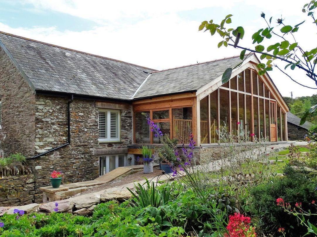 The Cider Barn At Home Farm Wembury Exterior photo